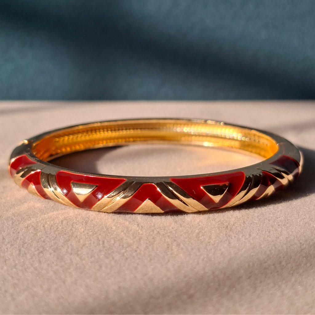 Royal Maroon Bangle