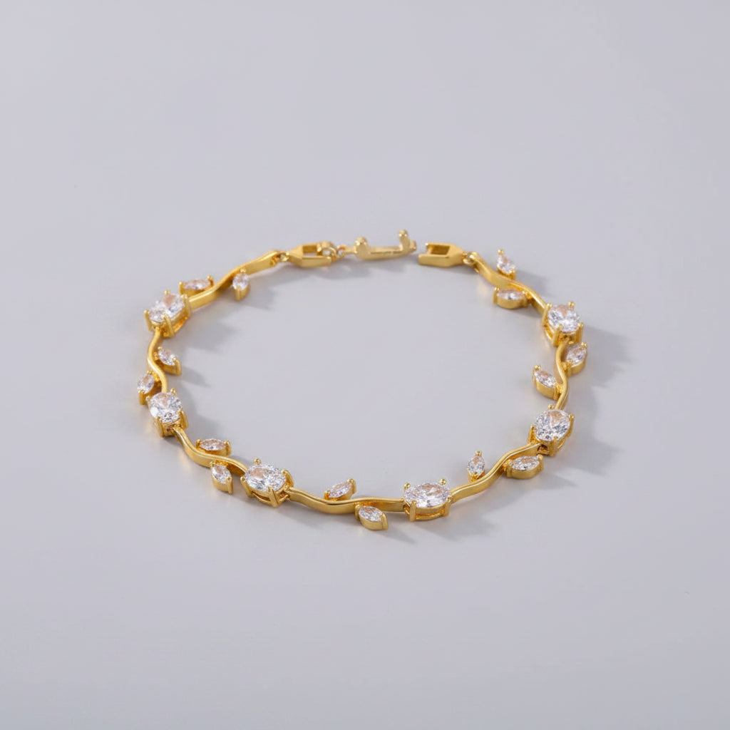 White Tulip Bracelet