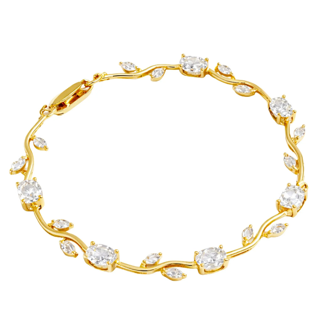 White Tulip Bracelet