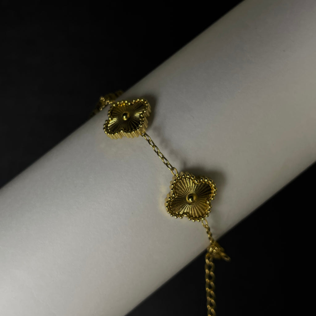 Golden Clover Bracelet