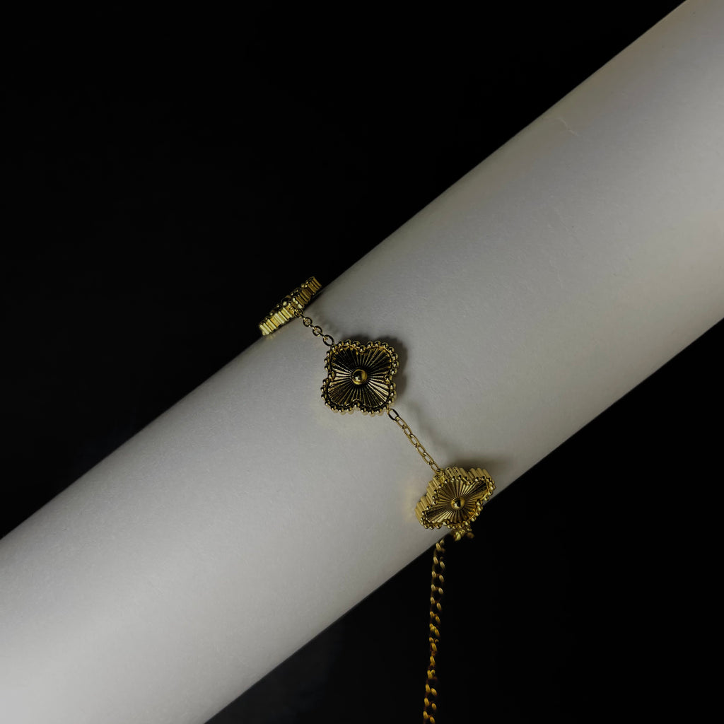 Golden Clover Bracelet