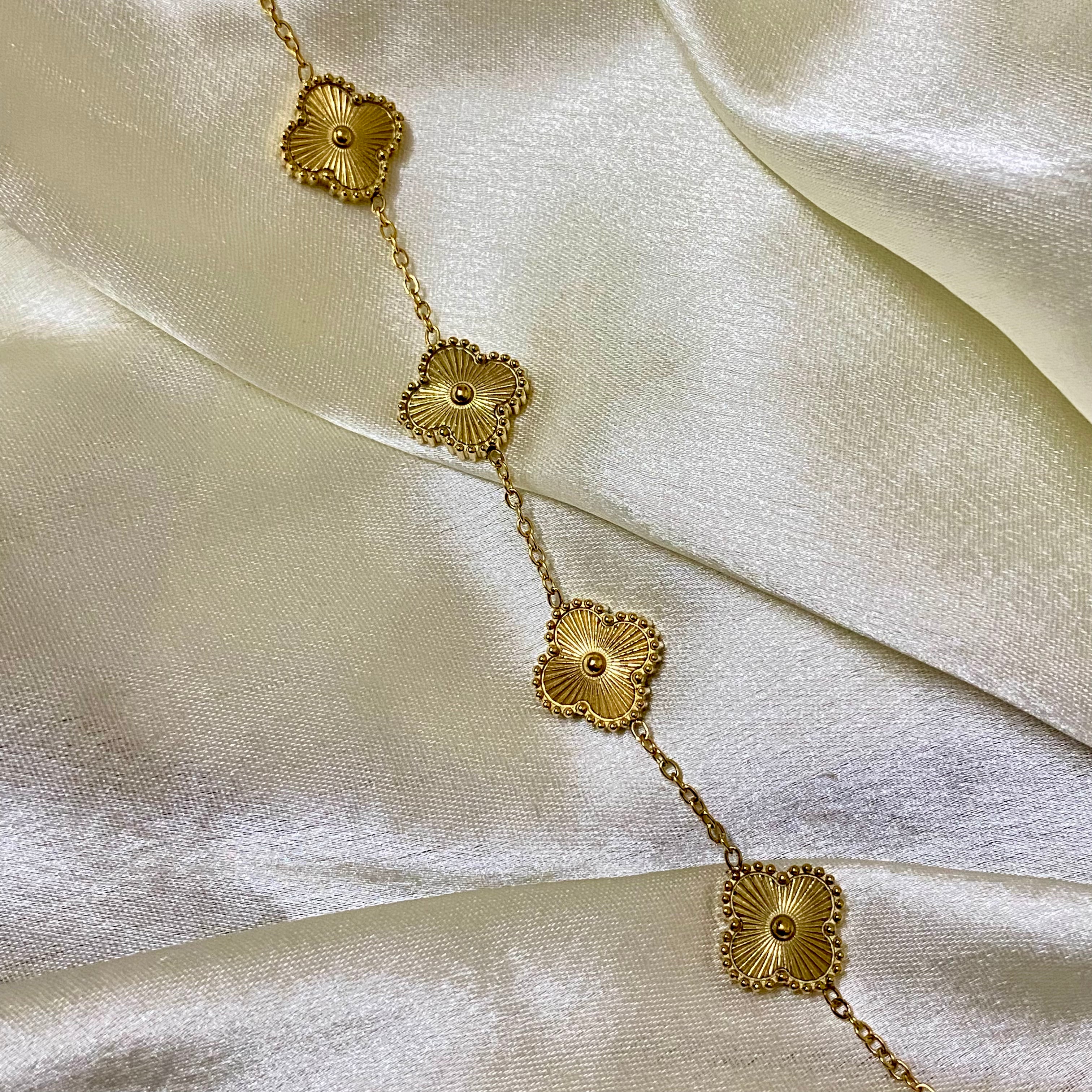 Golden Clover Bracelet