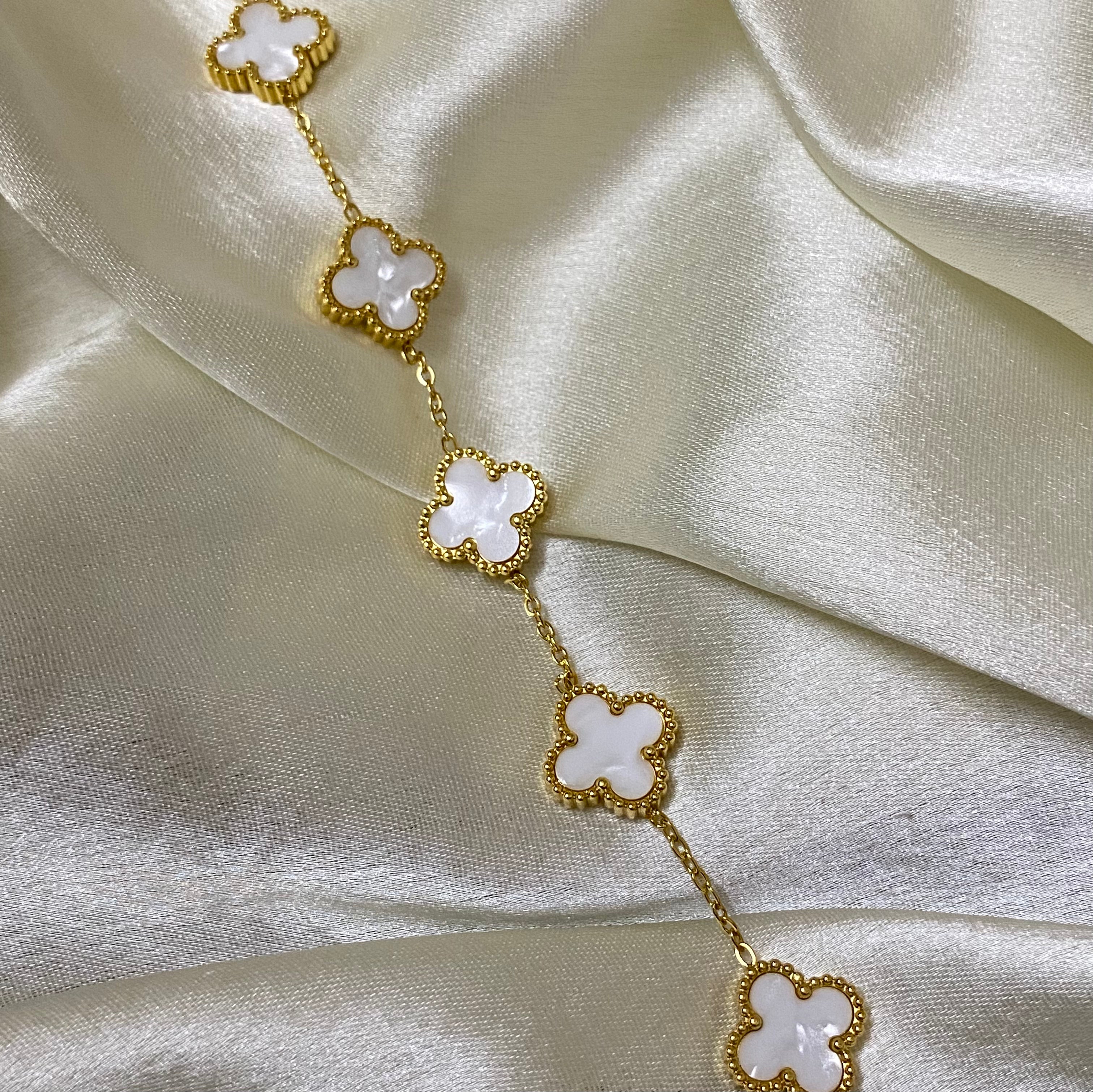 White Clover Bracelet