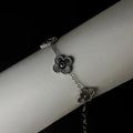 Silver Clover Bracelet