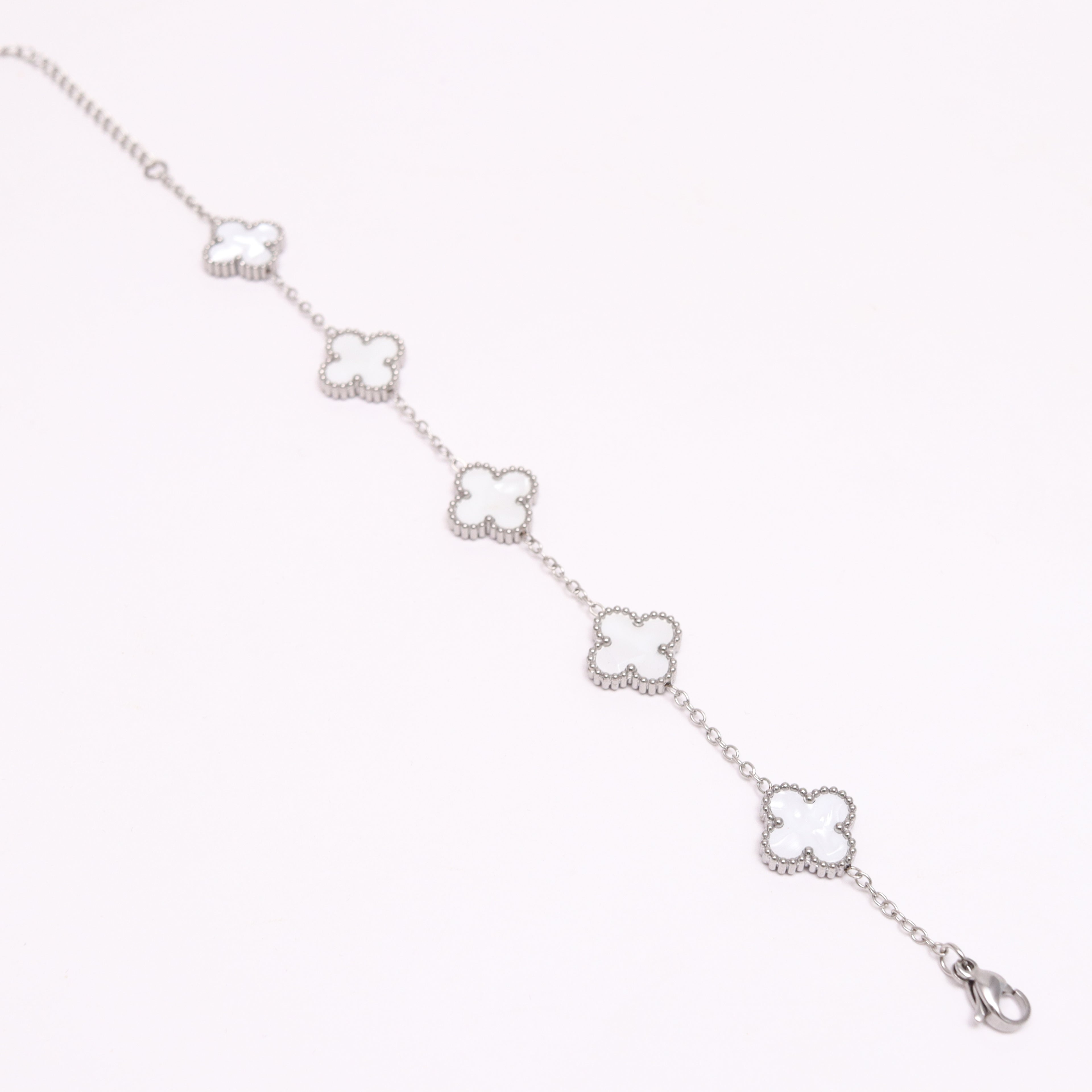 Pearl Clover Bracelet