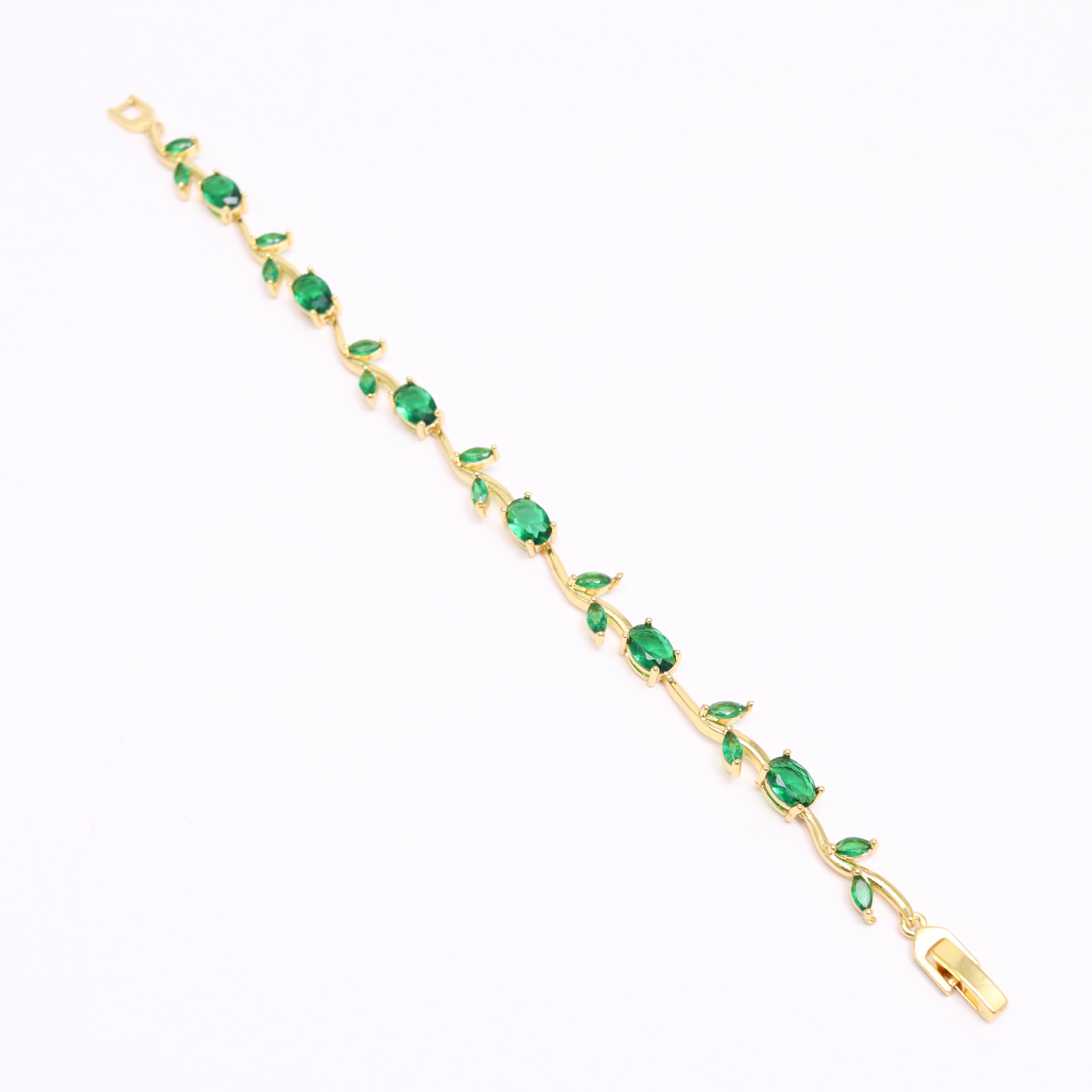 Green Tulip Bracelet