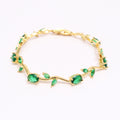 Green Tulip Bracelet