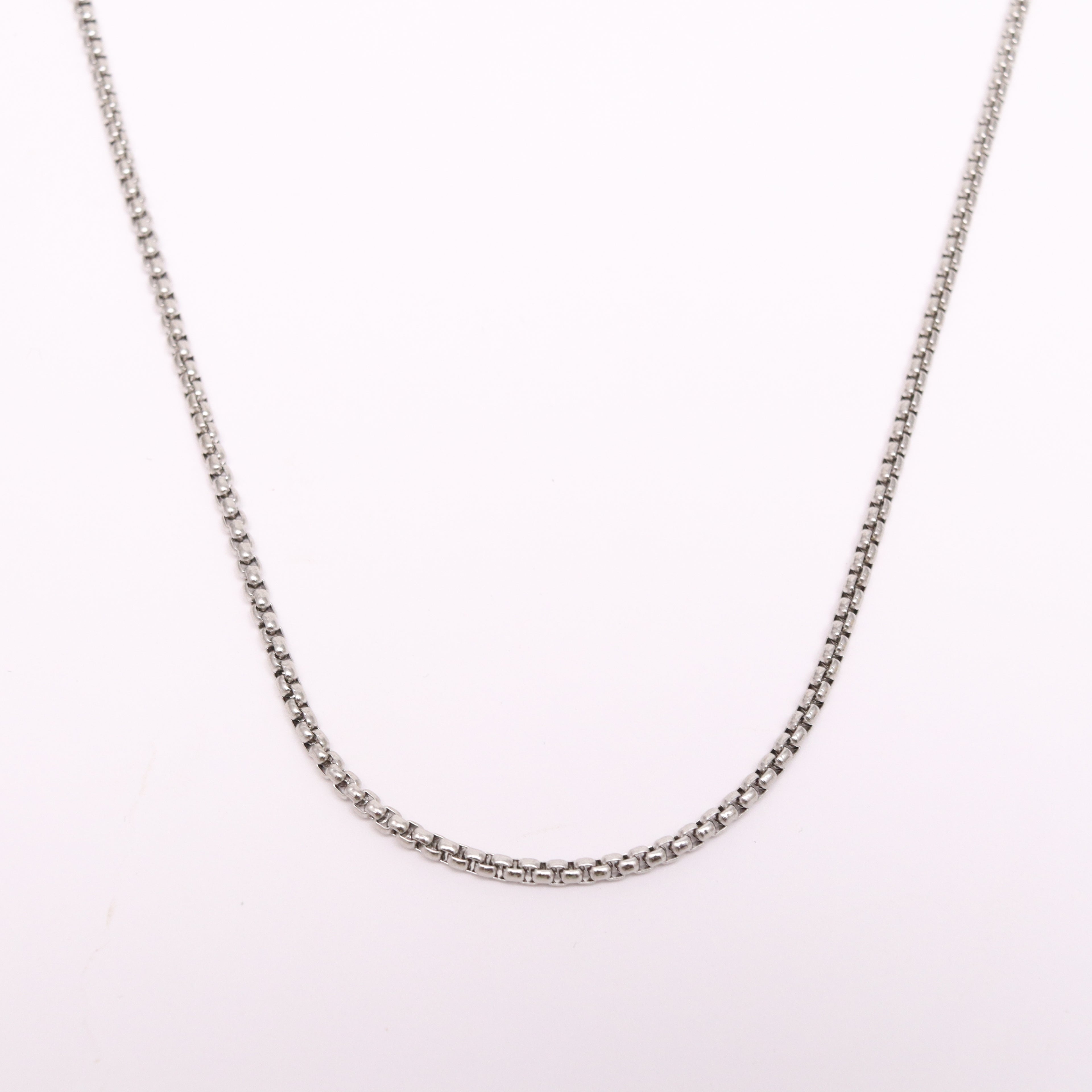 Silver Box Chain