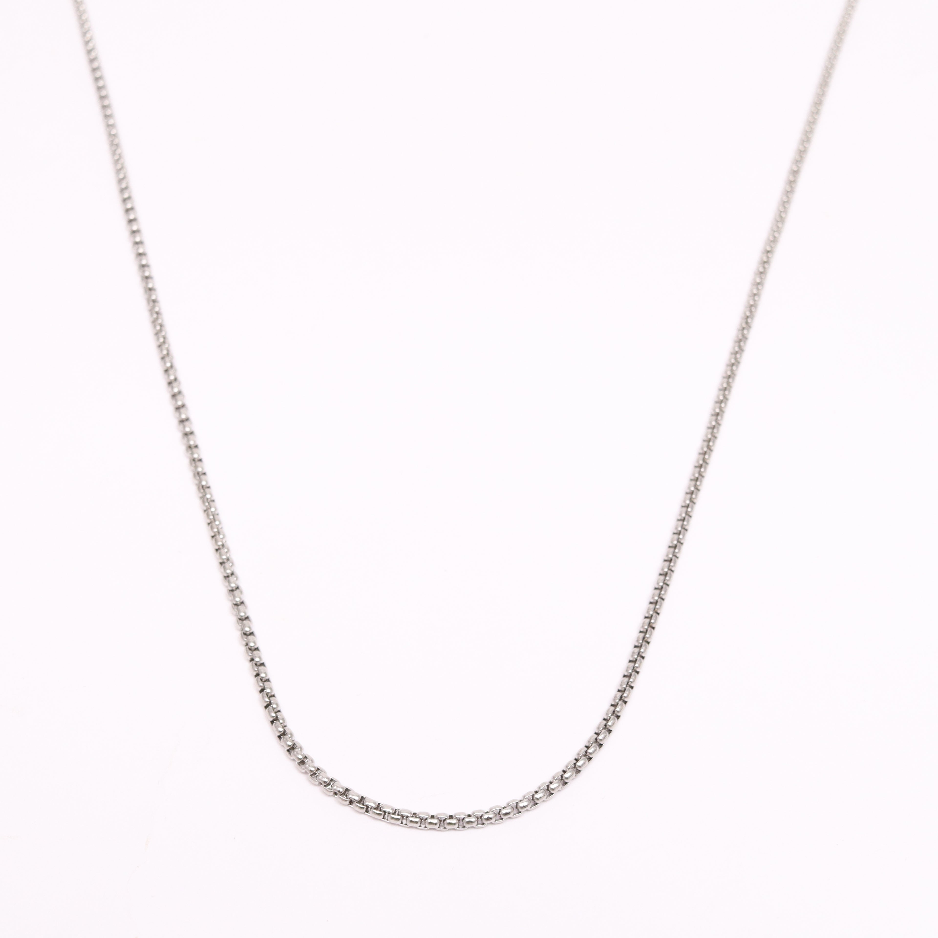 Silver Box Chain