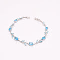 Sky Blue Tulip Bracelet