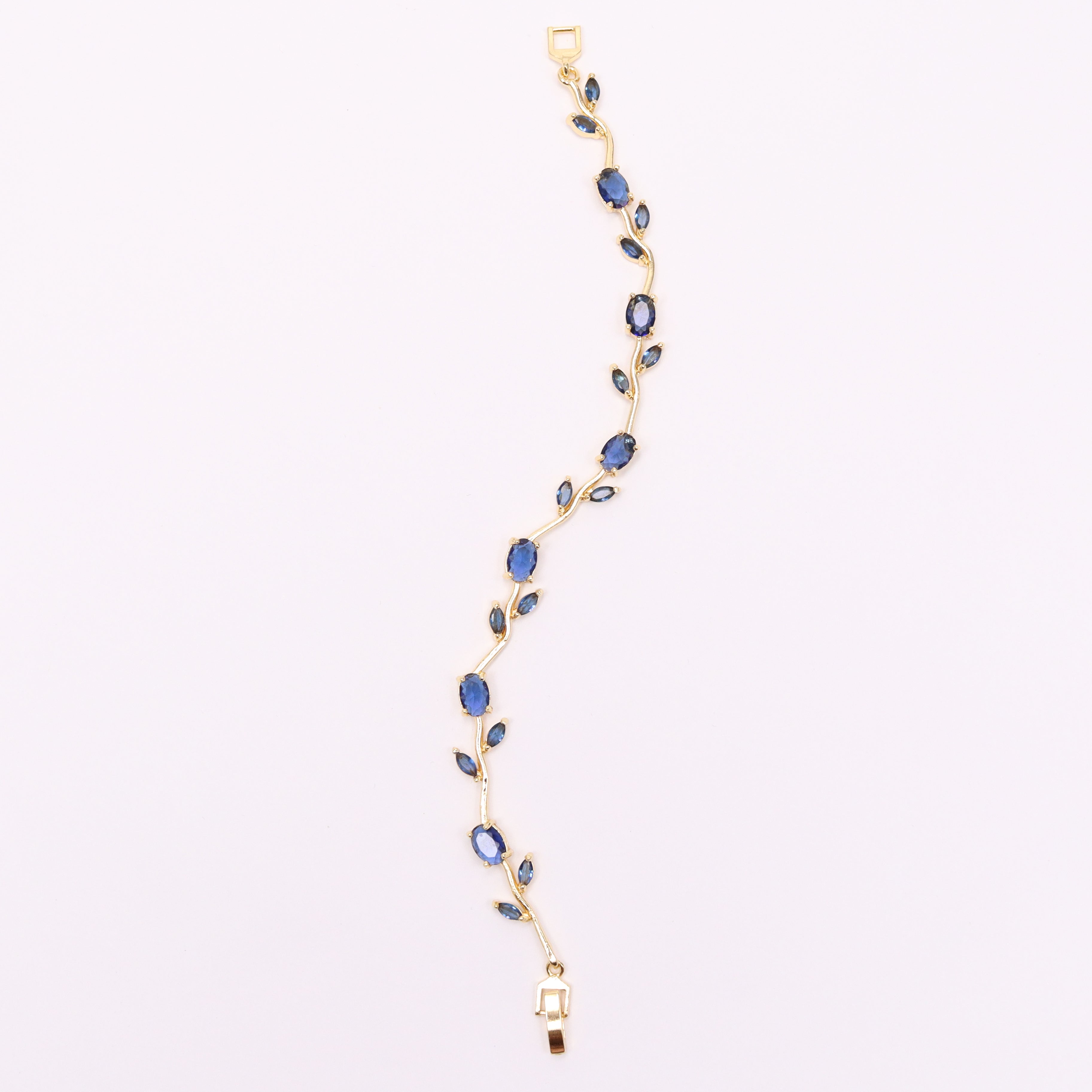Royal Blue Tulip Bracelet