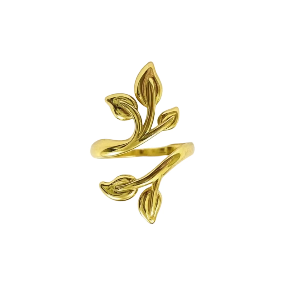 Leafora Gold Ring