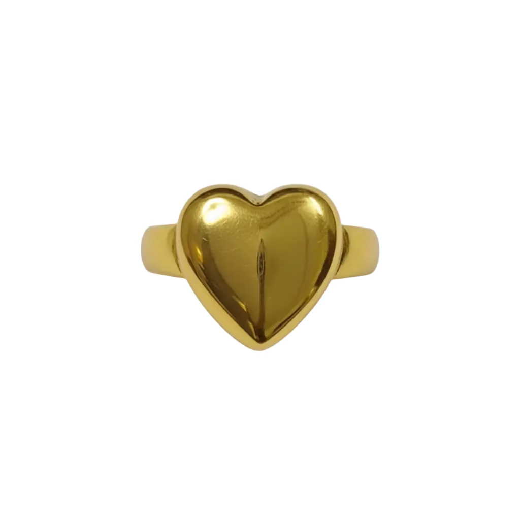 Heart Charm Ring