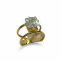 Crystal Square Ring