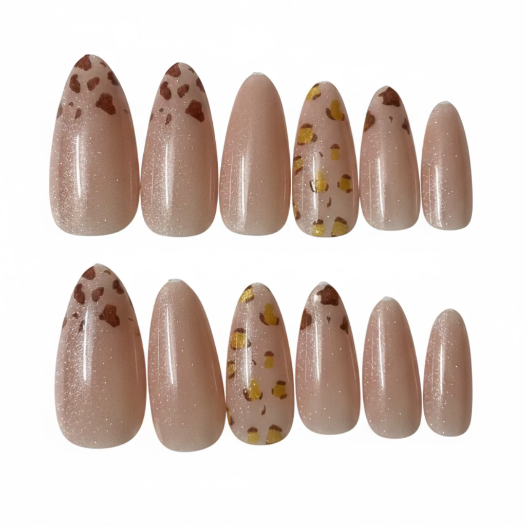 Leopard Luxe Nails