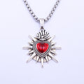 Spiked Heart Chain