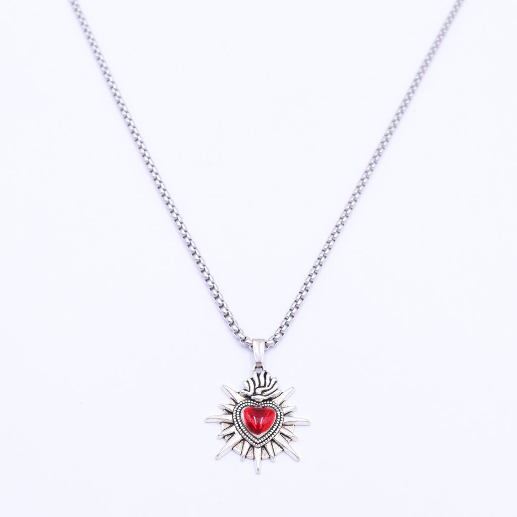 Spiked Heart Chain