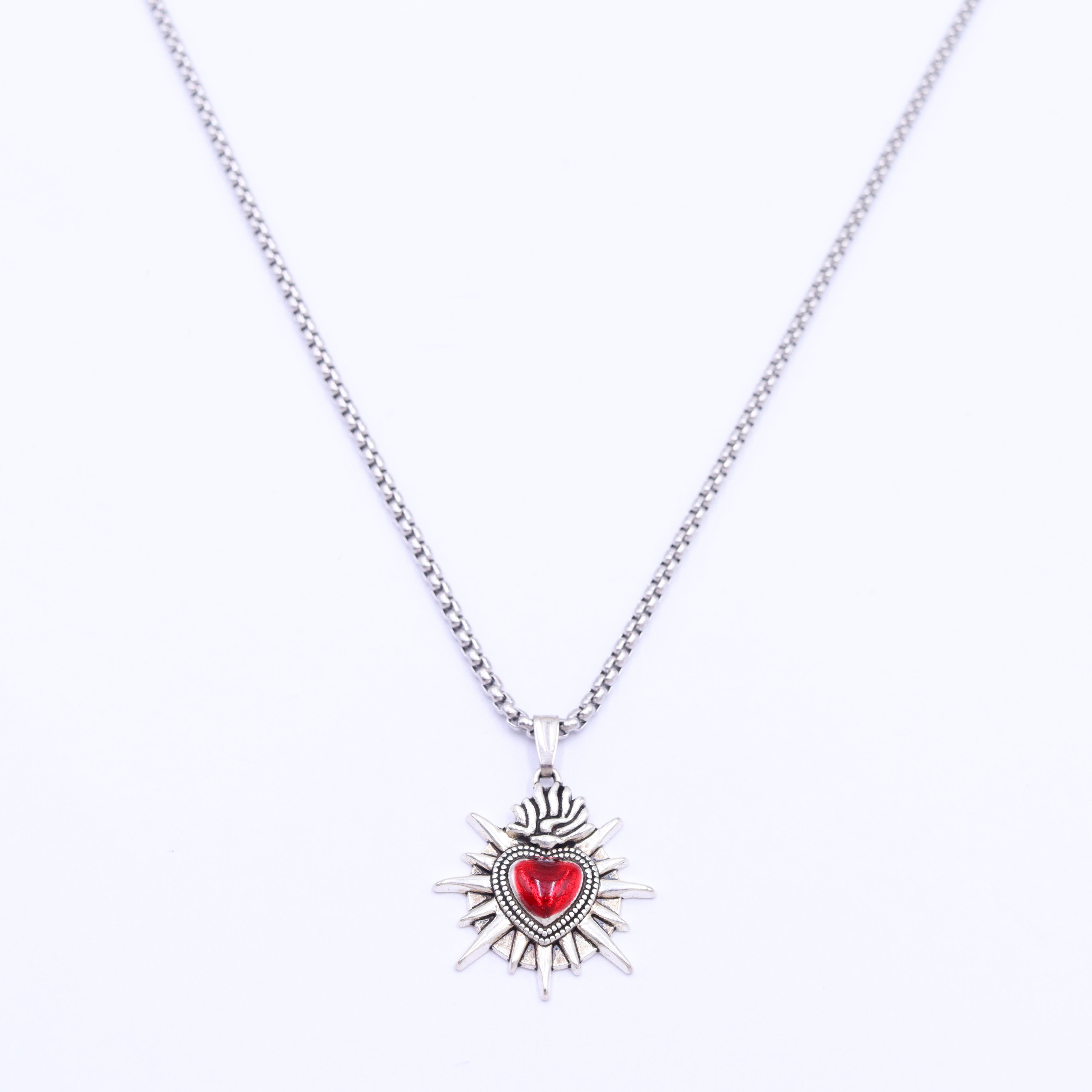 Spiked Heart Chain