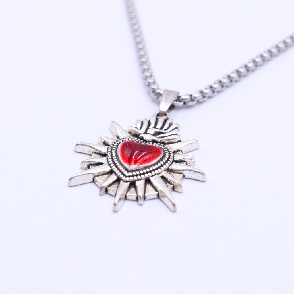 Spiked Heart Chain