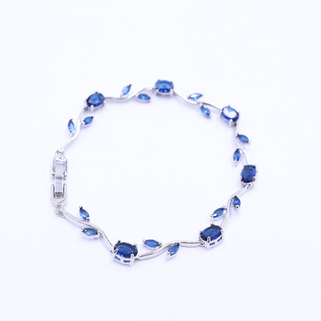 Blue Tulip Bracelet