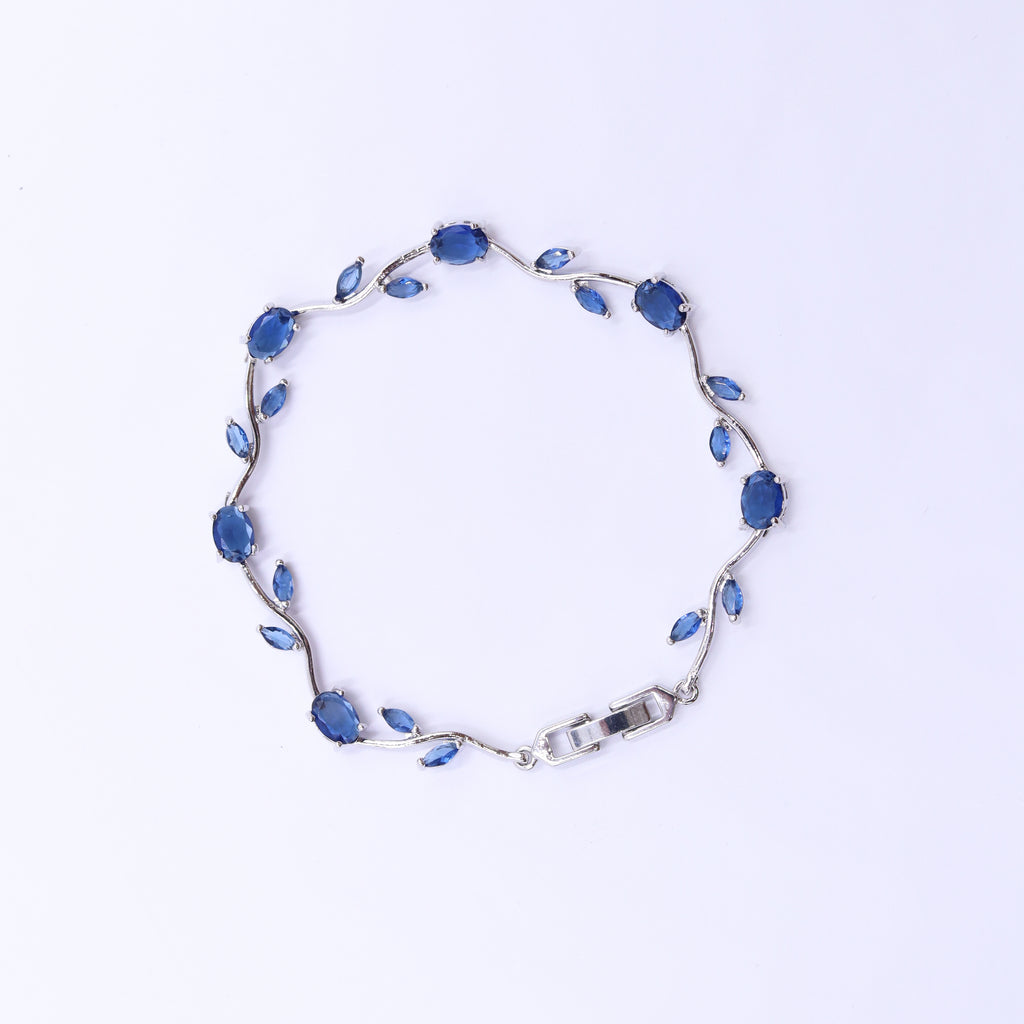 Blue Tulip Bracelet