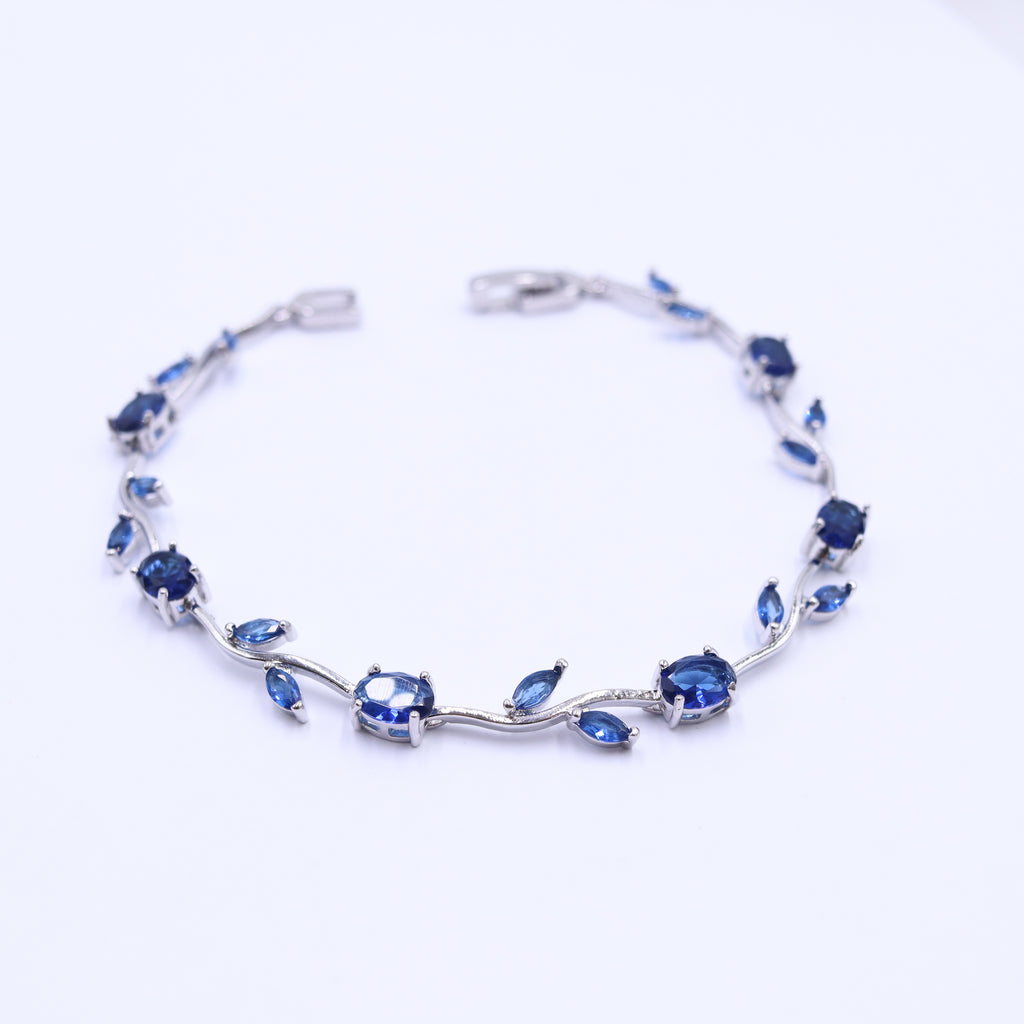 Blue Tulip Bracelet