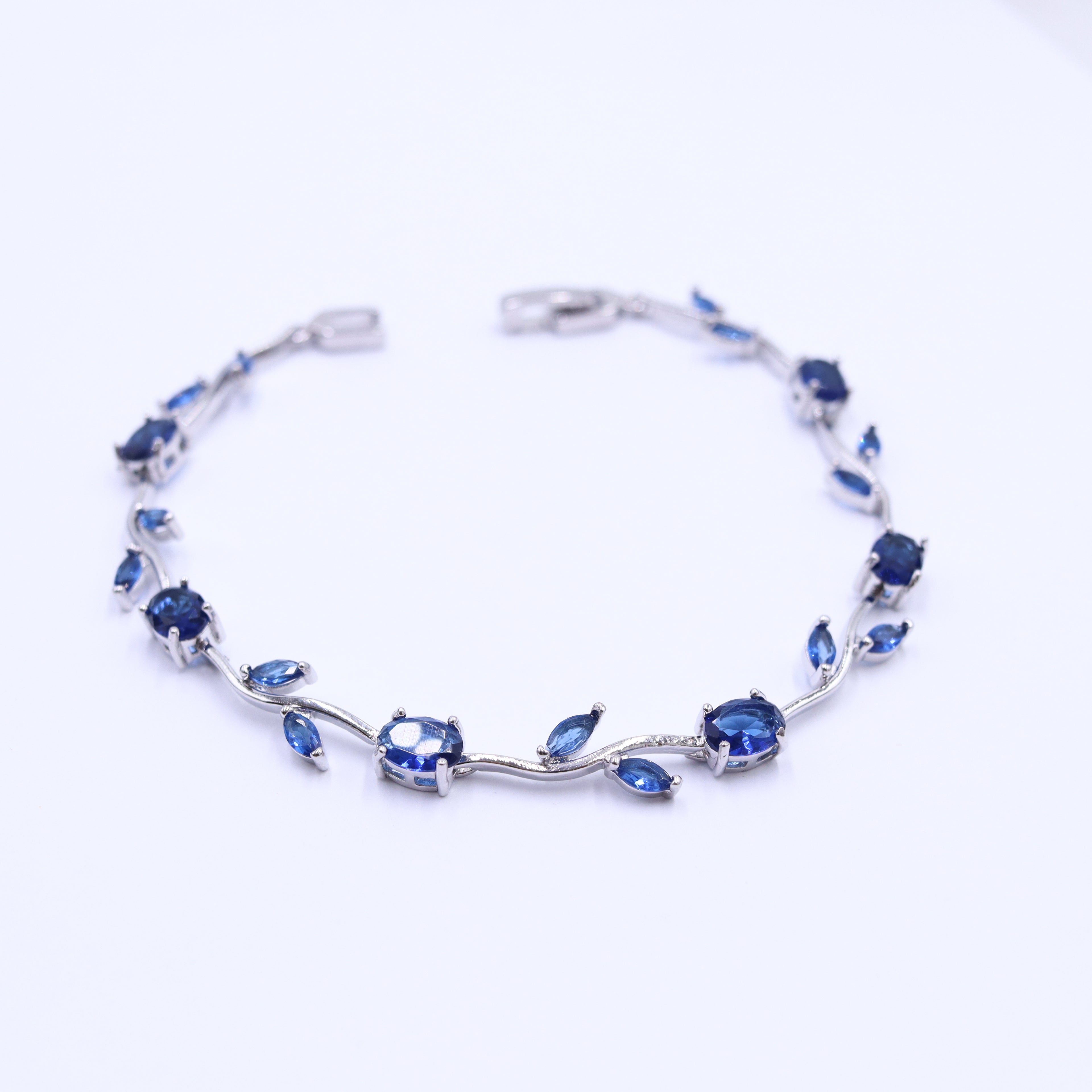 Blue Tulip Bracelet