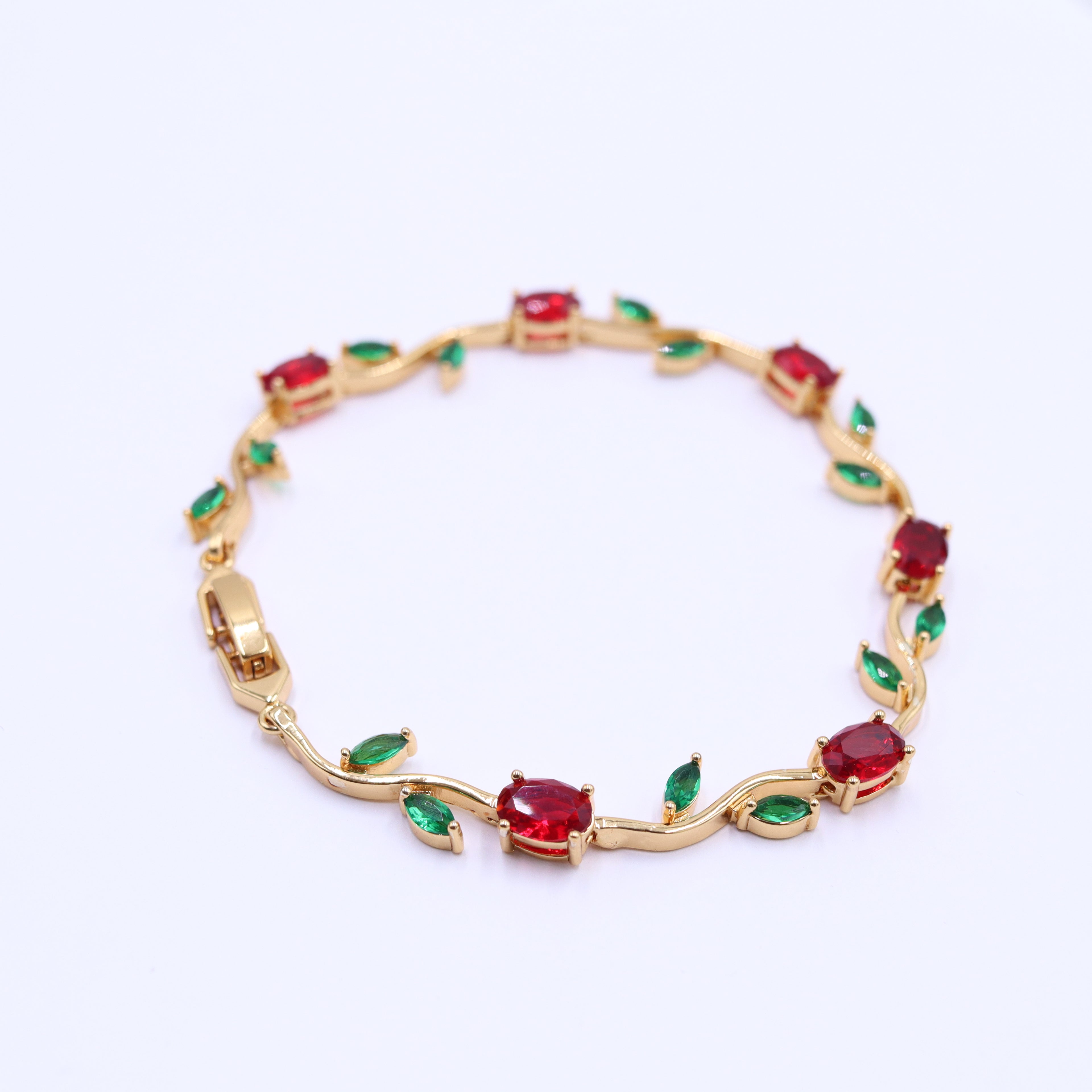 Red Tulip Bracelet