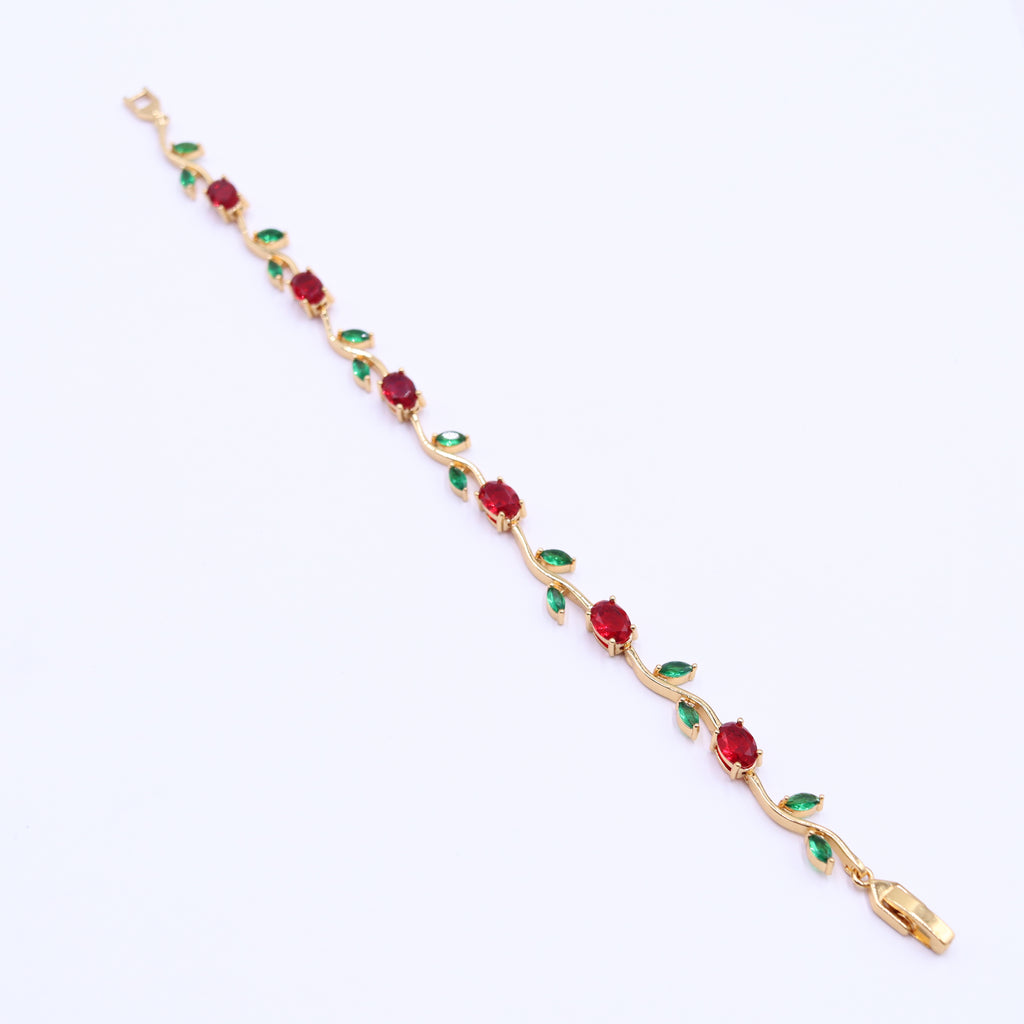 Red Tulip Bracelet