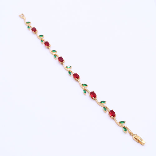 Red Tulip Bracelet