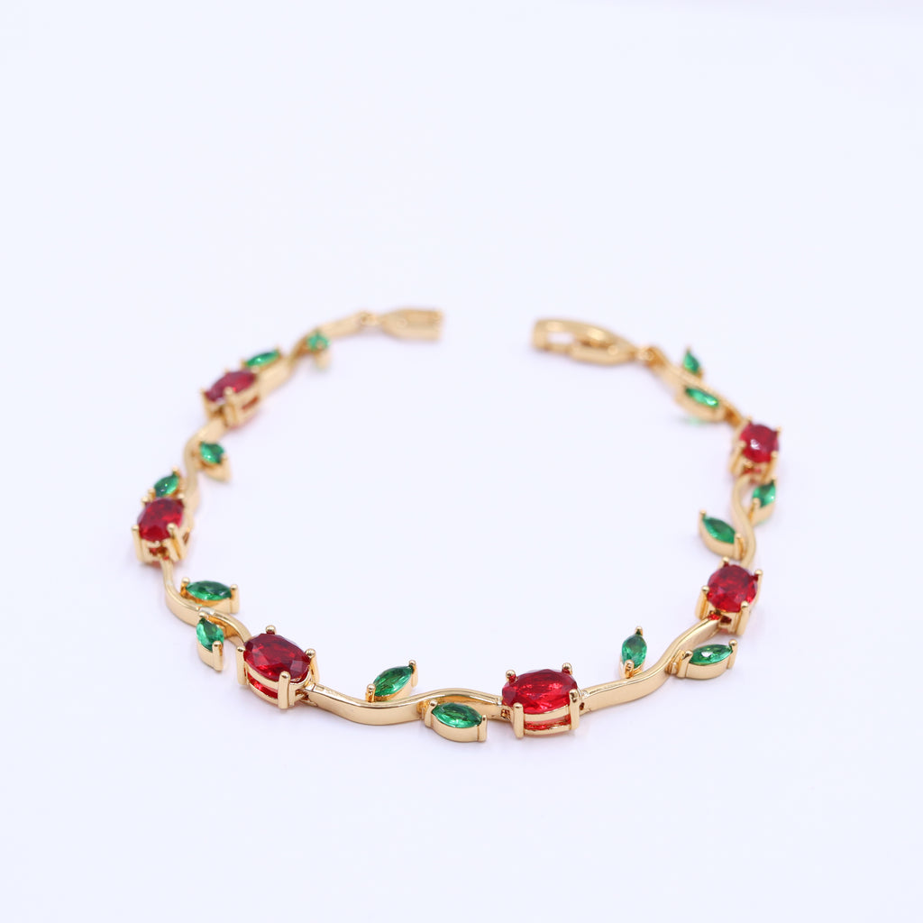 Red Tulip Bracelet