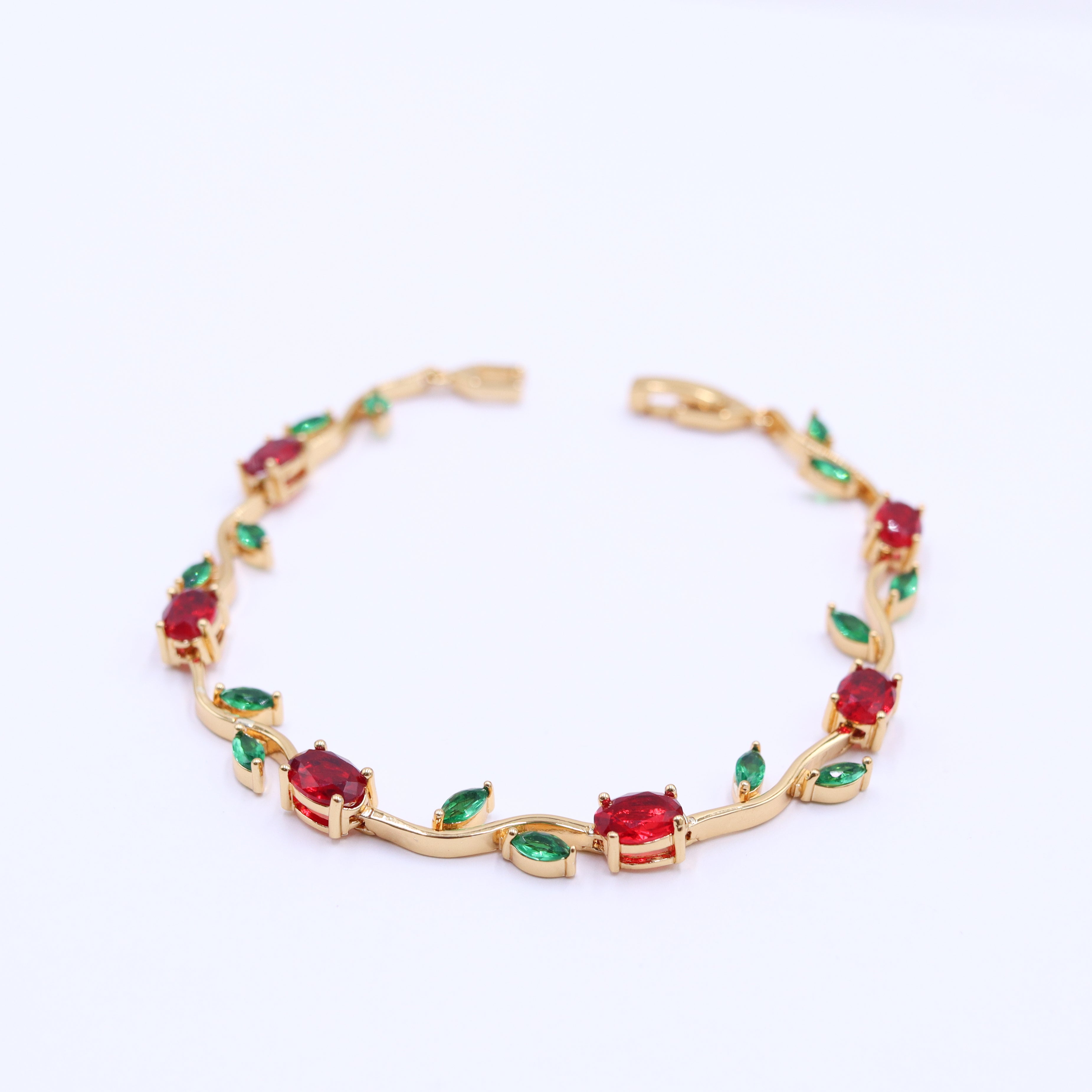 Red Tulip Bracelet