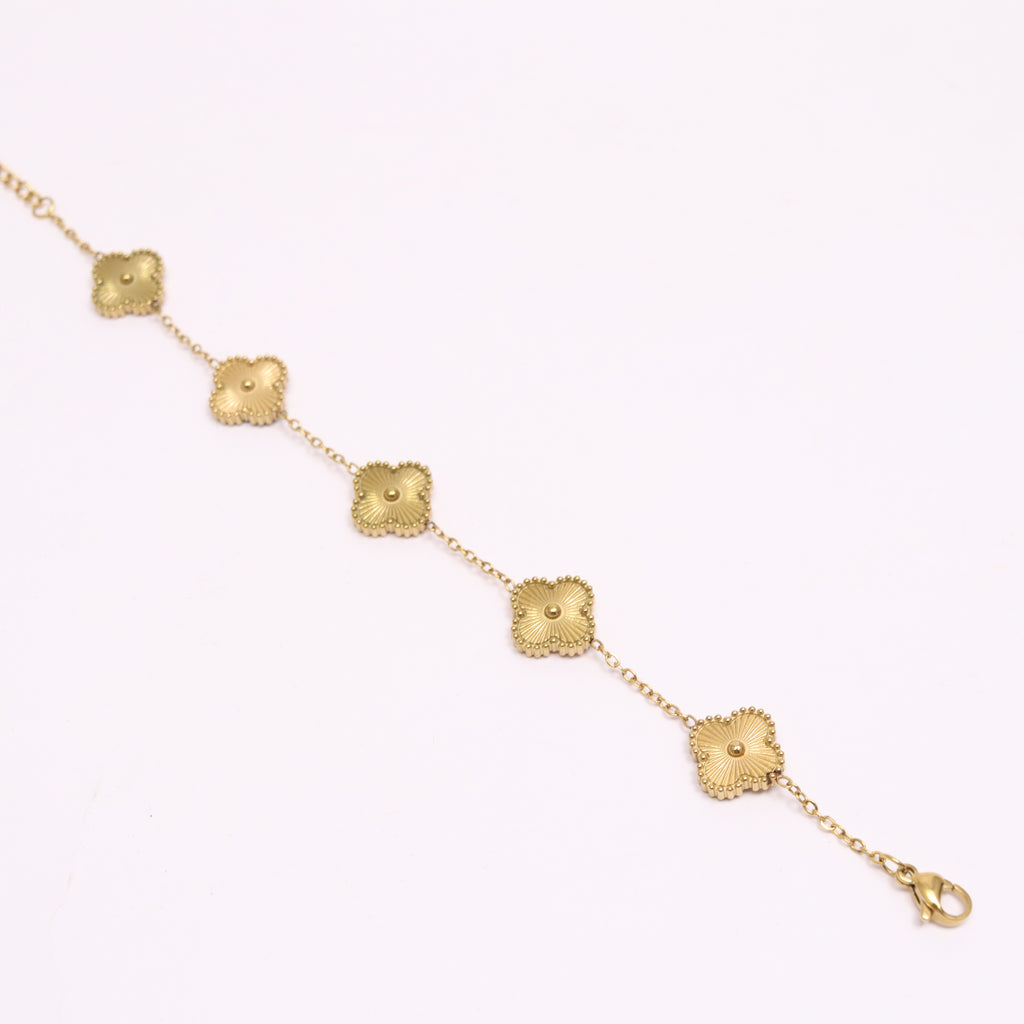 Golden Clover Bracelet