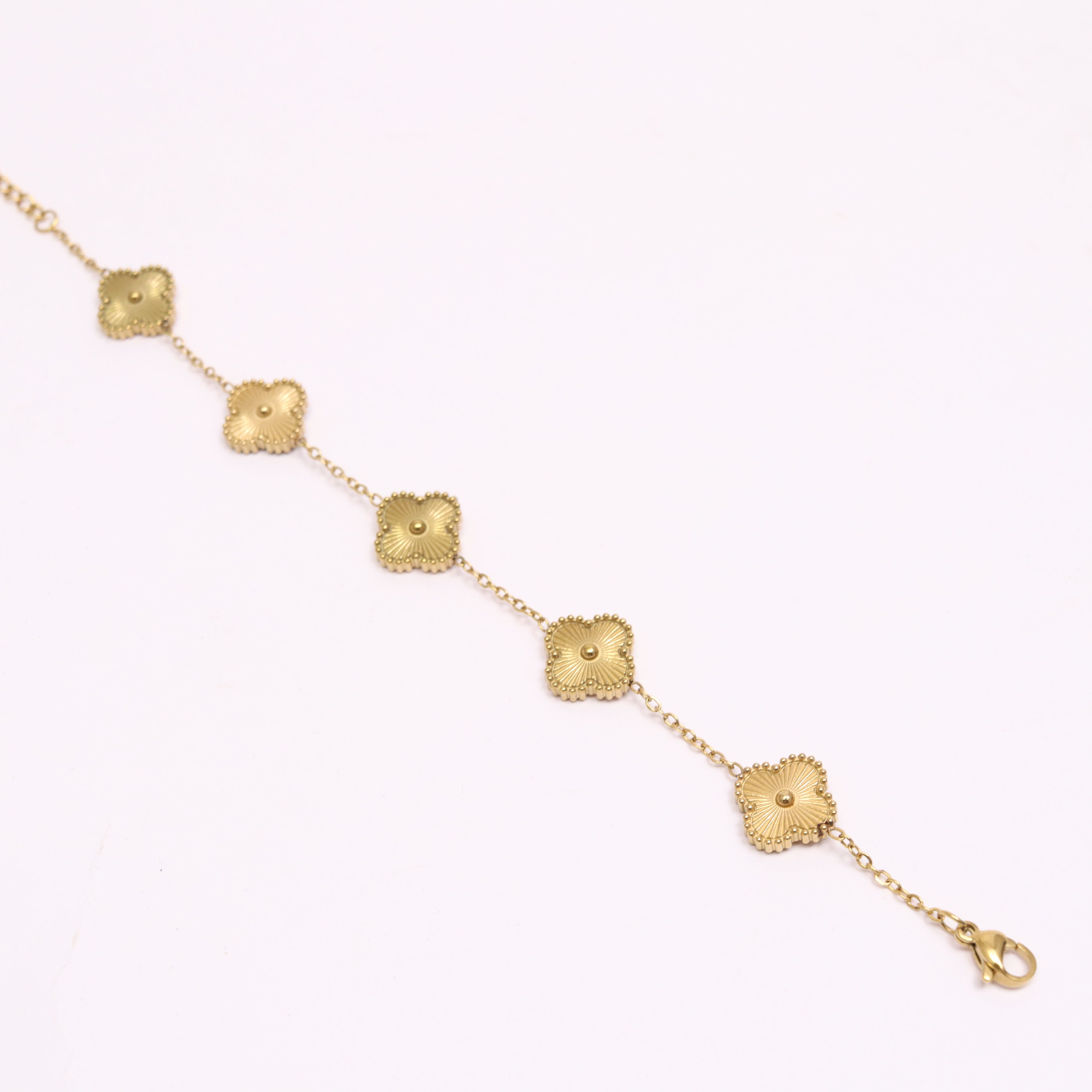 Golden Clover Bracelet