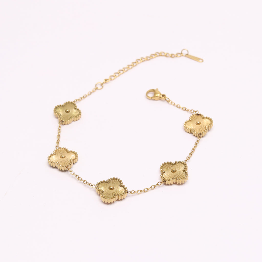 Golden Clover Bracelet