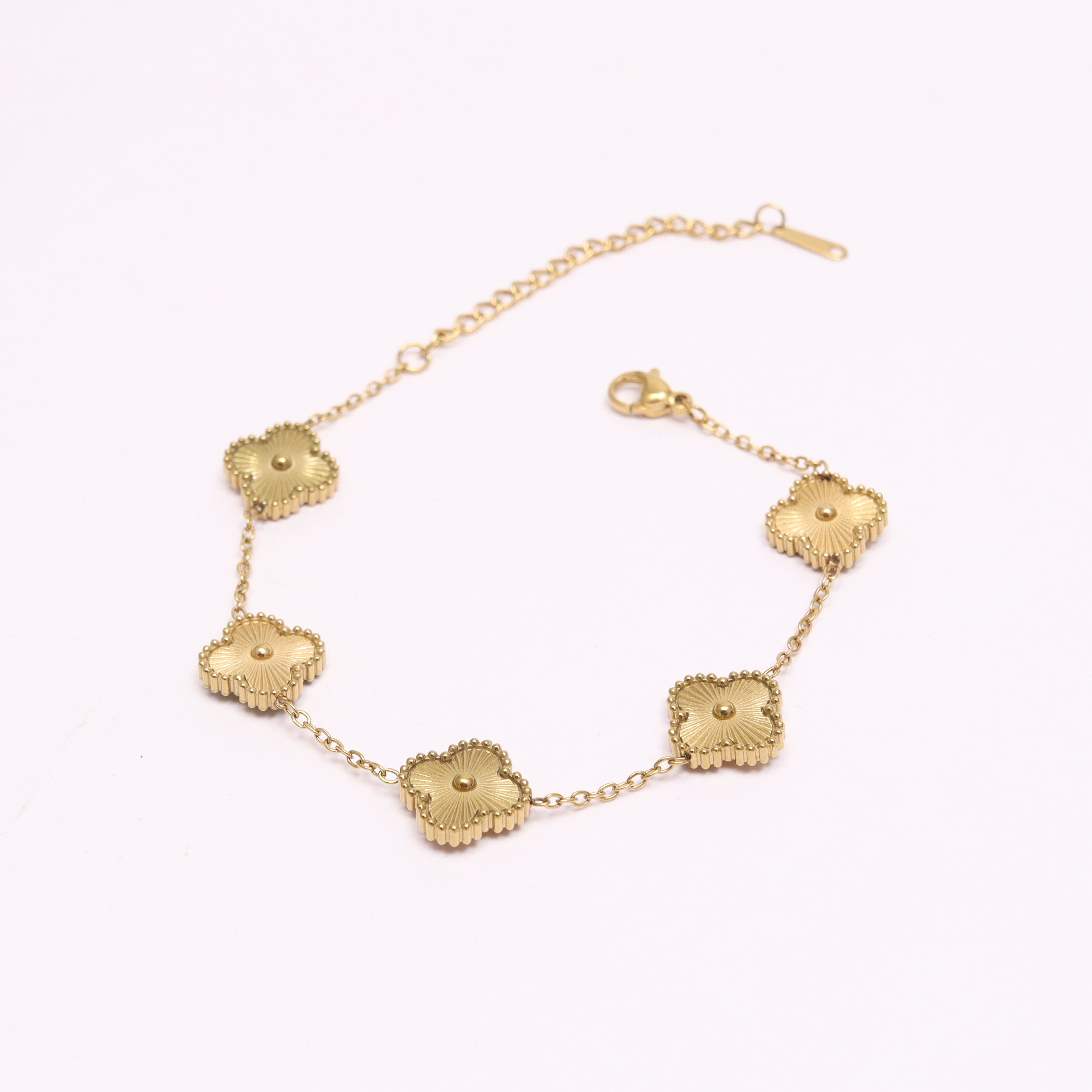 Golden Clover Bracelet