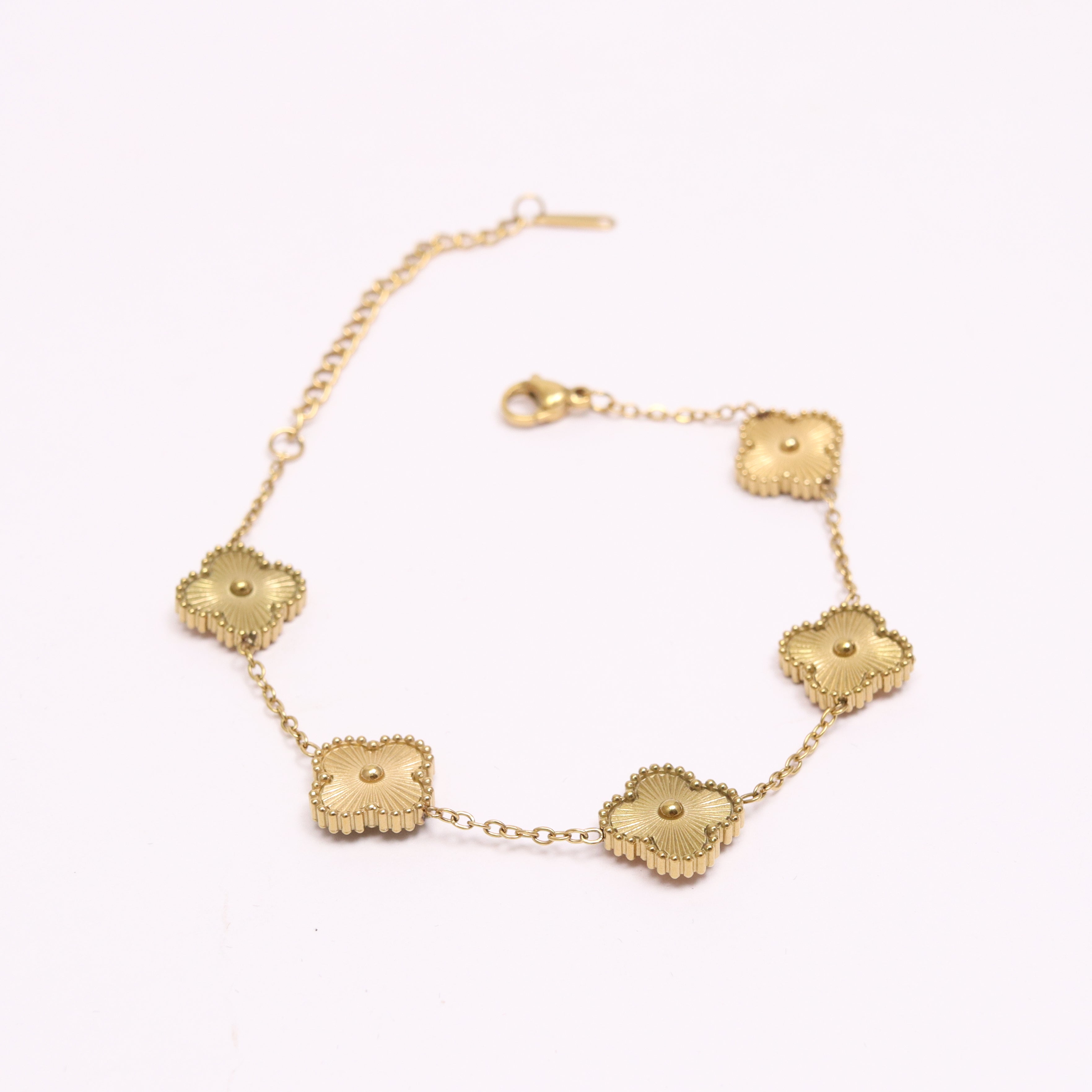 Golden Clover Bracelet