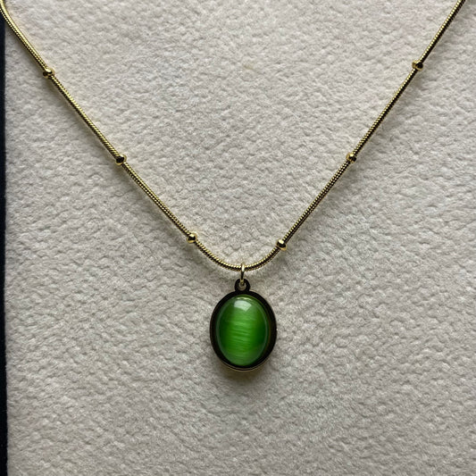 Celestial Green Necklace