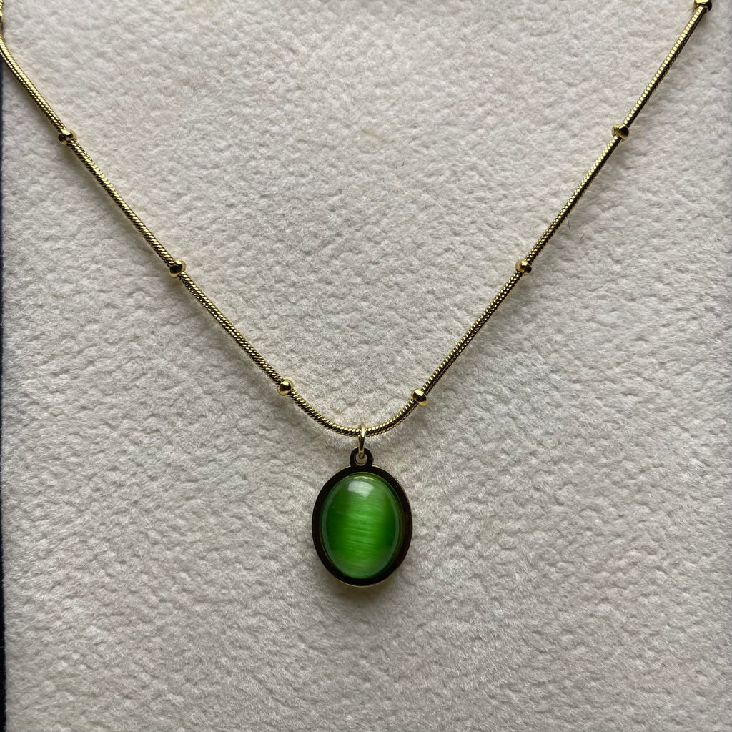 Celestial Green Necklace