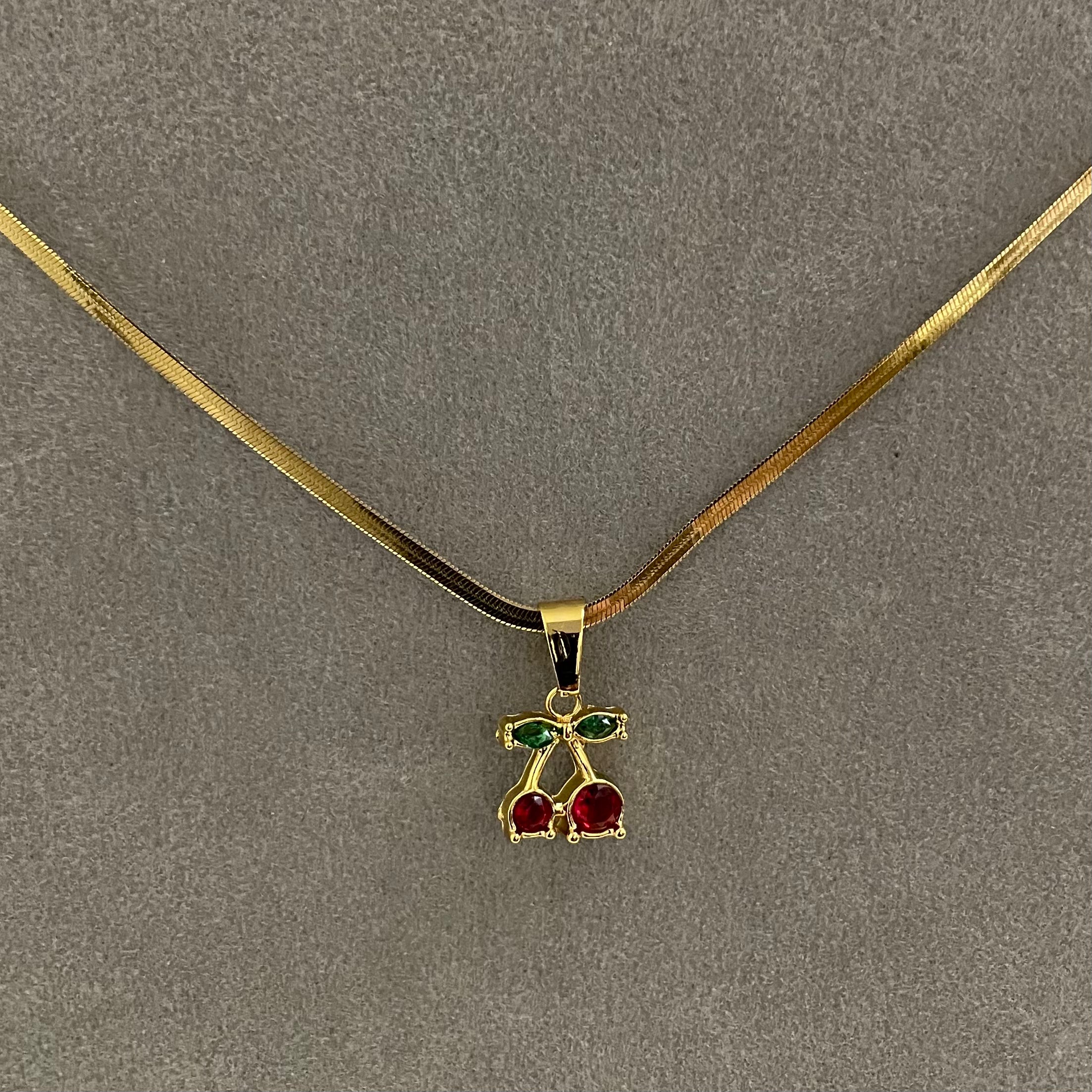 Cherry Bloom Necklace