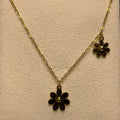 Noir Blossom Necklace