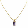 Violet Aura Necklace