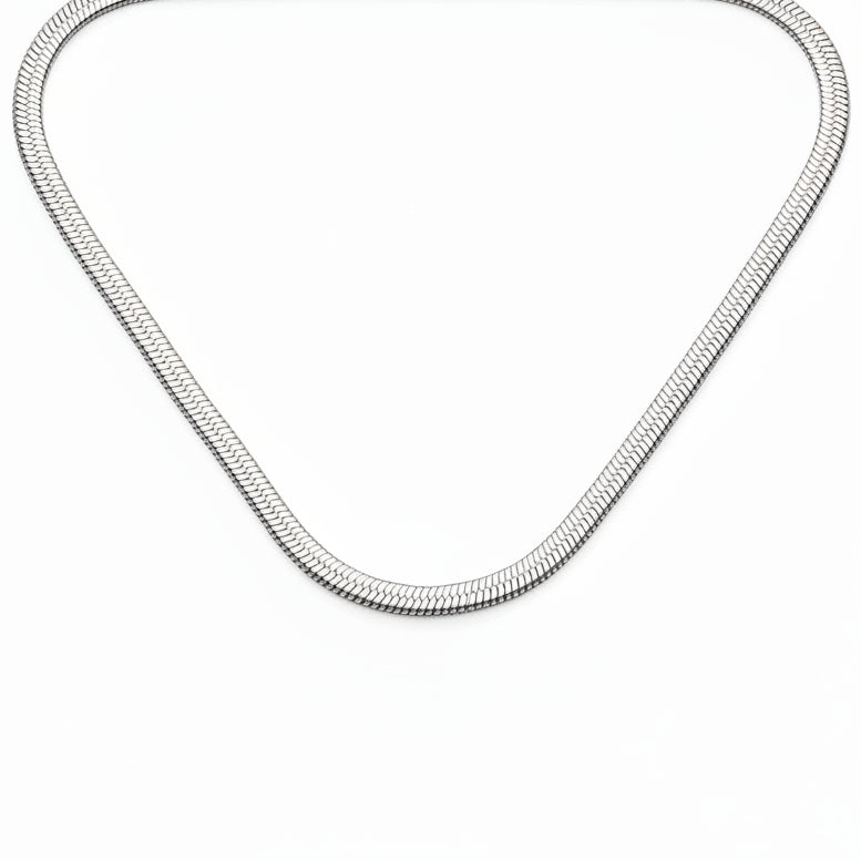 silver snake chain