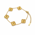 Golden Clover Bracelet