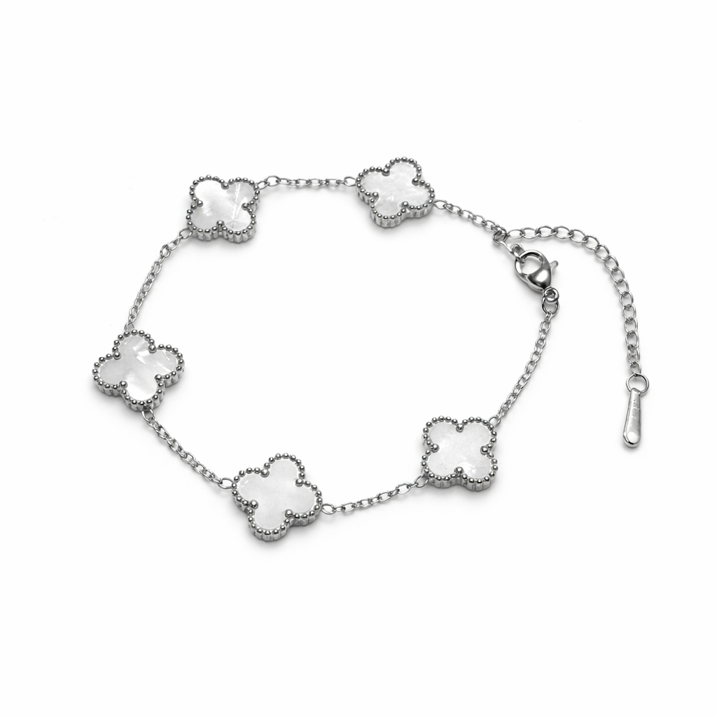 Pearl Clover Bracelet